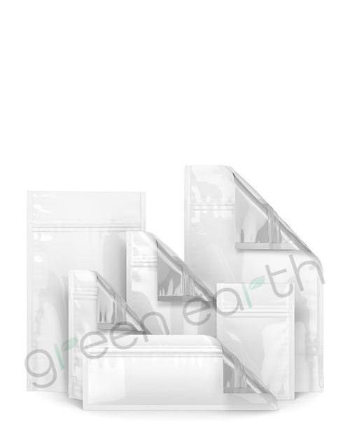 White Mylar Bags | Green Earth Packaging