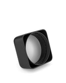 Child Resistant | Push & Turn Square Smooth Matte Plastic 46/410 Lids w/ Liner