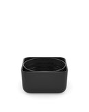 Child Resistant | Push & Turn Square Smooth Matte Plastic 46/410 Lids w/ Liner