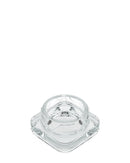 Qube | Child Resistant | Small Square Glass Jars w/ Lids