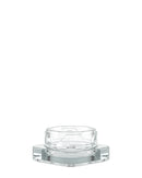 Qube | Child Resistant | Small Square Glass Jars w/ Lids