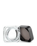 Qube | Child Resistant | Small Square Glass Jars w/ Lids