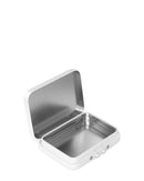 Child Resistant | Hinged Lid Recyclable Tin Containers