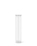 Child Resistant | Translucent Recyclable Plastic Pop Top Tubes