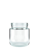 Rounded Base Recyclable 53/400 Clear Glass Jars