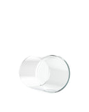 Straight Sided Clear Glass Jars w/ Wooden Lids