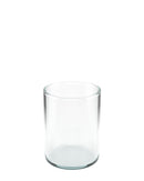 Straight Sided Clear Glass Jars w/ Wooden Lids