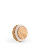 Straight Sided Clear Glass Jars w/ Wooden Lids
