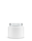 Straight Sided Clear Recyclable 50/400 Glass Jars