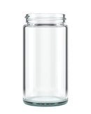 Straight Sided Clear Recyclable 50/400 Glass Jars