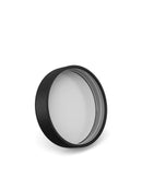 Child Resistant | Push & Turn Arched Smooth Matte Plastic 53/400 Lids w/ Liner