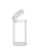 Child Resistant | Translucent Recyclable Plastic Pop Top Containers