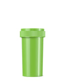 Child Resistant | Opaque Recyclable Push & Turn Plastic Reversible Cap Vials