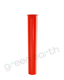 Child Resistant Opaque Recyclable Plastic Pop Top Red Squeeze Tubes | 116mm - Closed | Sample Green Earth Packaging - 1