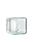 Square Recyclable 46/410 3 Oz Clear Glass Jars