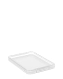 Recyclable Hinged Lid Slim Plastic Containers