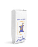 Recyclable Kraft Paper Rx Pharmacy Prescription Thank You Bags