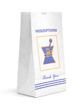 Recyclable Kraft Paper Rx Pharmacy Prescription Thank You Bags