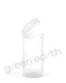 Child Resistant | Biodegradable Plastic Pop Top Containers 13 Dram | 315 Count Clear Green Earth Packaging - 8