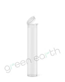Child Resistant Biodegradable Plastic Pop Top Squeeze Tubes | 95mm - SMPL-DTCRC-BIO - Green Earth Packaging - 1