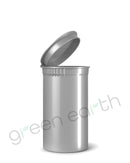 Child Resistant | Opaque Recyclable Plastic Pop Top Containers 19 Dram | 225 Count Silver Green Earth Packaging - 13