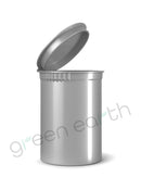 Child Resistant | Opaque Recyclable Plastic Pop Top Containers 30 Dram | 150 Count Silver Green Earth Packaging - 14