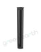 Child Resistant Opaque Recyclable Plastic Pop Top Black Squeeze Tubes | 116mm - Closed | Sample Green Earth Packaging - 1