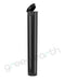 Child Resistant Opaque Recyclable Plastic Pop Top Black Squeeze Tubes | 116mm - Open | Sample Green Earth Packaging - 1