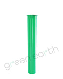 Child Resistant Opaque Recyclable Plastic Pop Top Green Squeeze Tubes | 116mm - Closed | Sample Green Earth Packaging - 1