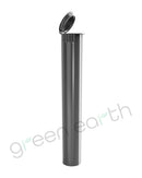 Child Resistant Opaque Recyclable Plastic Pop Top Silver Squeeze Tubes | 116mm - Open | Sample Green Earth Packaging - 1