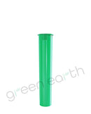Child Resistant | Opaque Recyclable Plastic Pop Top Squeeze Tubes 95mm | Green Closed Green Earth Packaging - 2