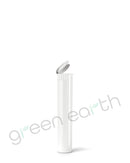 Child Resistant | Opaque Recyclable Plastic Pop Top Squeeze Tubes 70mm | White Open Green Earth Packaging - 16