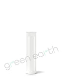 Child Resistant | Opaque Recyclable Plastic Pop Top Squeeze Tubes 78mm | 1200 Count White Closed Green Earth Packaging - 17