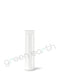 Child Resistant Opaque Recyclable Plastic Pop Top White Squeeze Tubes | 78mm - Closed | Sample Green Earth Packaging - 1