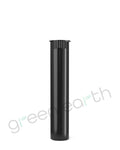 Child Resistant | Opaque Recyclable Plastic Pop Top Squeeze Tubes 98mm | Black Closed Green Earth Packaging - 13