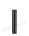 Child Resistant Opaque Recyclable Plastic Pop Top Black Squeeze Tubes | 98mm - Closed | Sample Green Earth Packaging - 1
