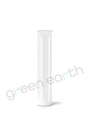 Child Resistant Opaque Recyclable Plastic Pop Top White Squeeze Tubes | 98mm - Closed | Sample Green Earth Packaging - 1