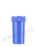Child Resistant | Opaque Push & Turn Plastic Reversible Cap Vials 40 Dram | 150 Count Blue Green Earth Packaging - 36