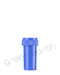 Child Resistant Opaque Recyclable Push & Turn Plastic Reversible Cap Vial | 13 Dram - SMPL-RCSB13 - Green Earth Packaging - 1