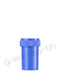 Child Resistant Opaque Recyclable Push & Turn Plastic Reversible Cap Vial | 20 Dram - SMPL-RCSB20 - Green Earth Packaging - 1