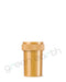 Child Resistant Opaque Recyclable Push & Turn Plastic Reversible Cap Vial | 20 Dram - SMPL-RCGD20 - Green Earth Packaging - 1