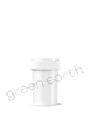 Child Resistant Opaque Recyclable Push & Turn Plastic Reversible Cap Vials | 20 Dram - SMPL-RCW20 - Green Earth Packaging - 1