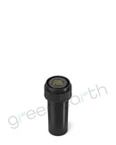Child Resistant | Opaque Push & Turn Plastic Reversible Cap Vials 8 Dram | 410 Count Black - Green Earth Packaging - 5