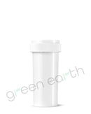 Child Resistant Opaque Recyclable Push & Turn Plastic Reversible Cap Vials | 30 Dram - SMPL-RCW30 - Green Earth Packaging - 1