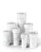 CR | Opaque Recyclable Push & Turn Plastic Reversible Cap Vials 60 Dram | 100 Count White Green Earth Packaging - 50