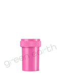 CR | Opaque Recyclable Push & Turn Plastic Reversible Cap Vials 20 Dram | 240 Count Pink Green Earth Packaging - 51
