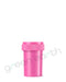 CR | Opaque Recyclable Push & Turn Plastic Reversible Cap Vials 20 Dram | 240 Count Pink Green Earth Packaging - 51