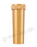 CR | Opaque Recyclable Push & Turn Plastic Reversible Cap Vials 60 Dram | 100 Count Gold Green Earth Packaging - 43
