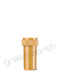Child Resistant | Opaque Push & Turn Plastic Reversible Cap Vials 13 Dram | 275 Count Gold Green Earth Packaging - 39