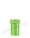 Child Resistant | Opaque Push & Turn Plastic Reversible Cap Vials 20 Dram | 240 Count Green Green Earth Packaging - 24